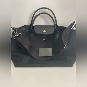 Longchamp Le Pliage Top Handle with Adjustable strap